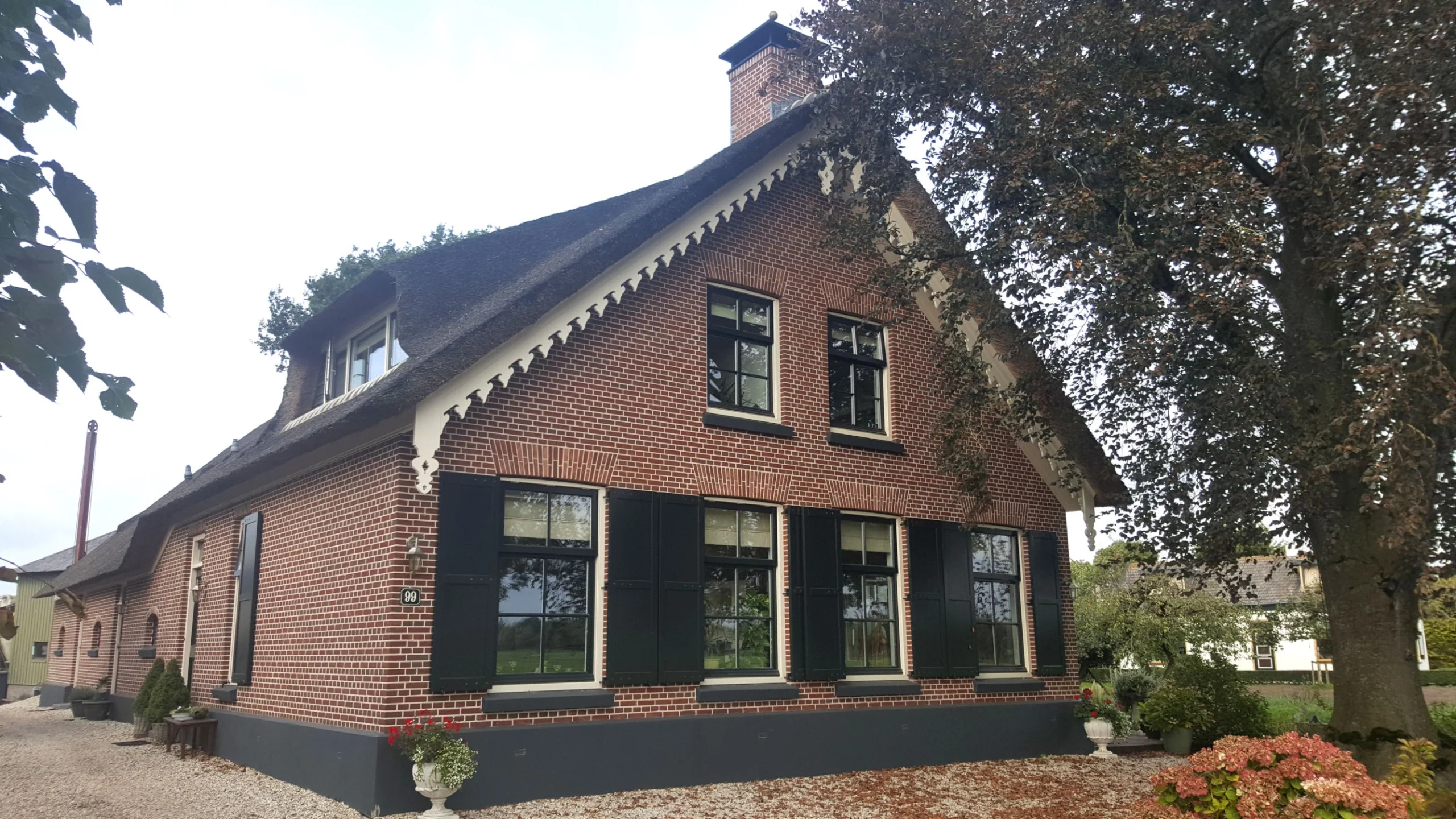 herbouw woonboerderij portengen, kockengen