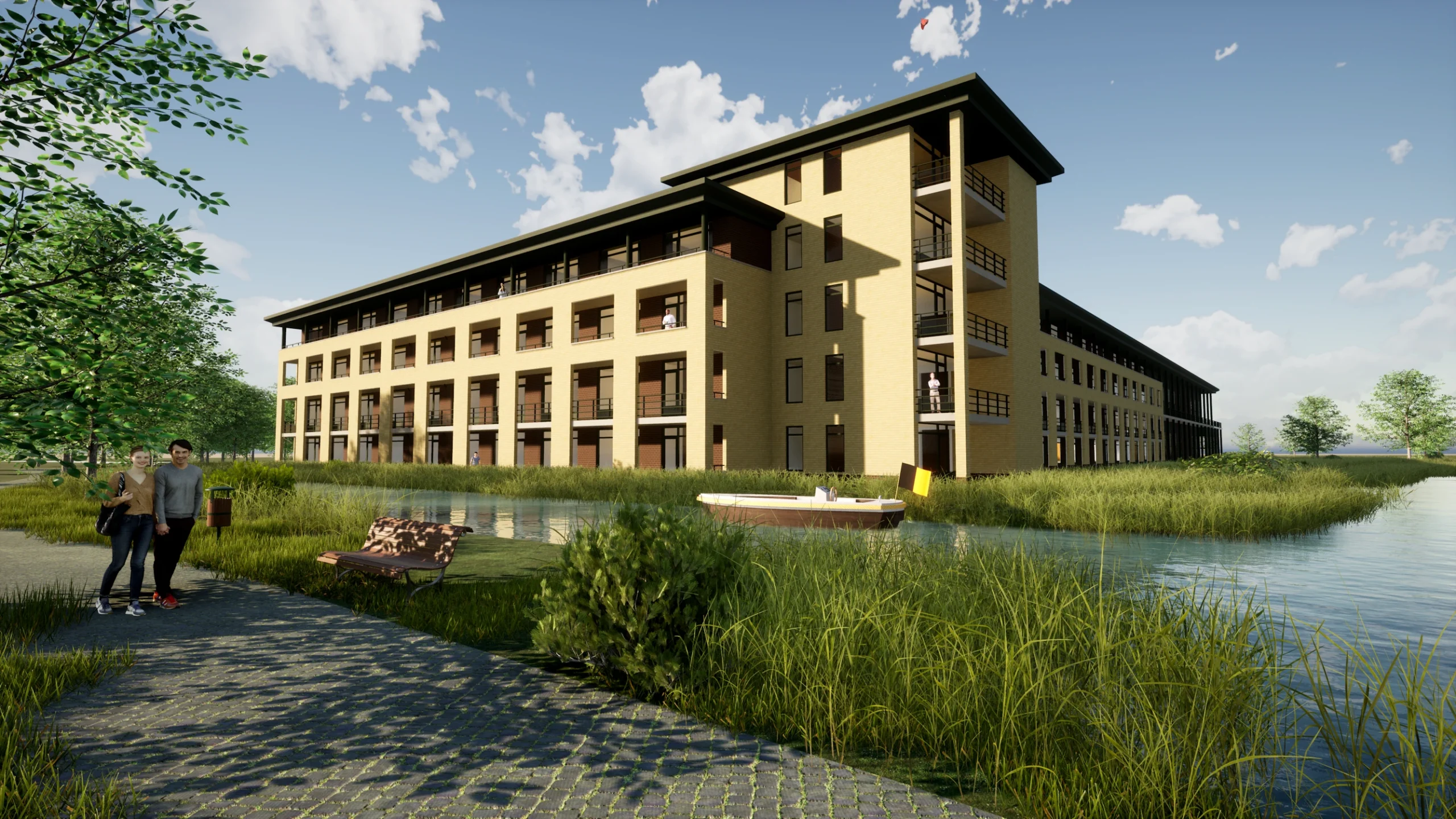 Uitbreiding van der valk hotel sneek