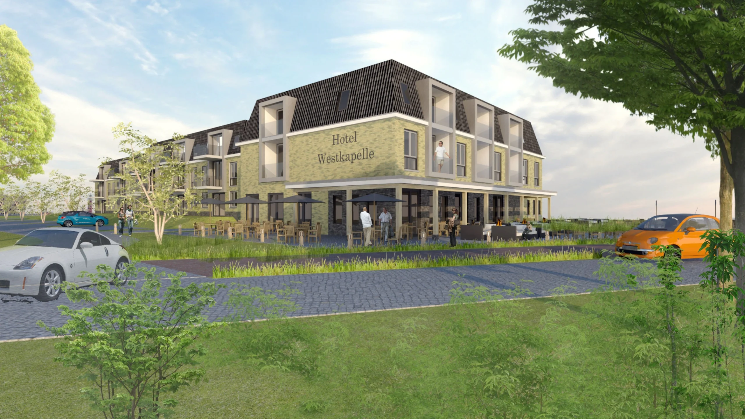 Hotel de viking, westkapelle